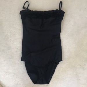 Full coverage one price with ruffle on top